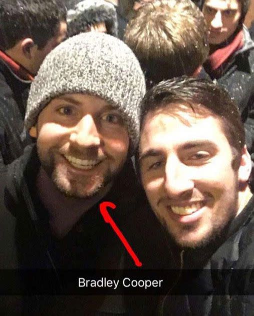 Sorry, Sean, but that's not the real Bradley Cooper. Photo: Instagram