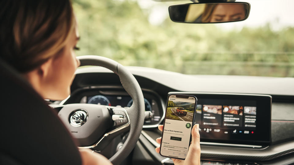 Skoda Connect app