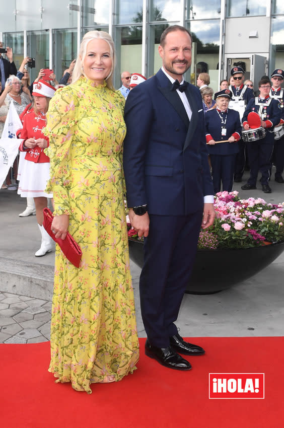 Mette- Marit y Haakon de Noruega