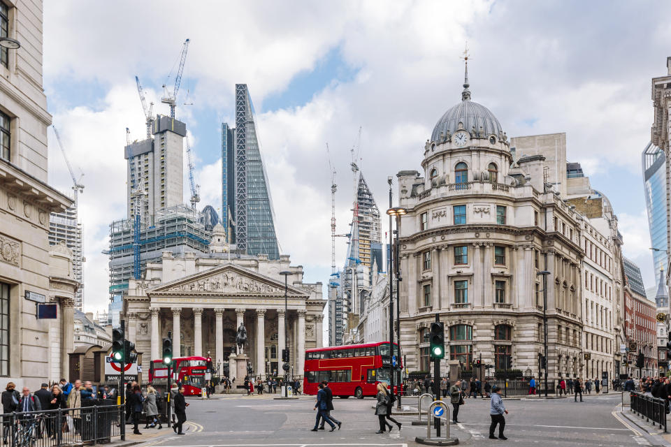 The Bank of England wants to see evidence that demand in the economy is falling before pausing its cycle of interest rate hikes. Photo: Getty.