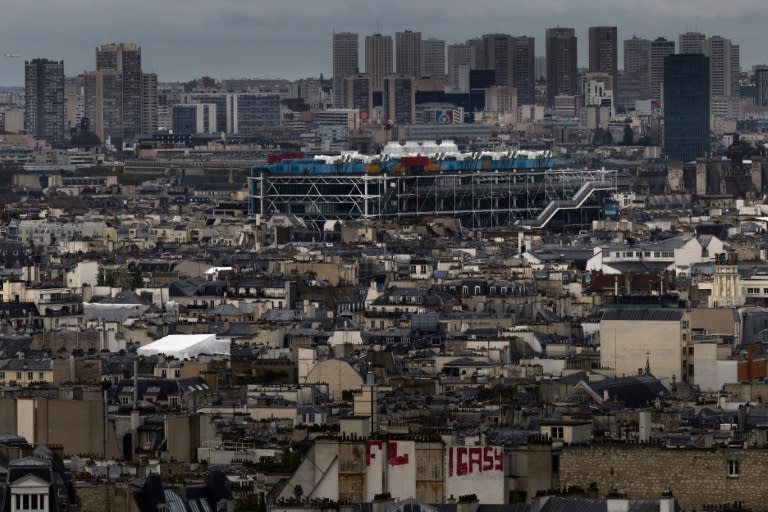 El Centro Pompidou de arte moderno, en París, en una imagen del 28 de abril de 2024 (Joel Saget)