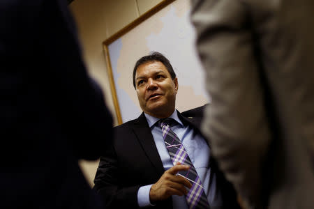 Secretary for Investment Partnerships Program Adalberto Santos de Vasconcelos attends an interview for Reuters in Brasilia, Brazil January 21, 2019. REUTERS/Adriano Machado