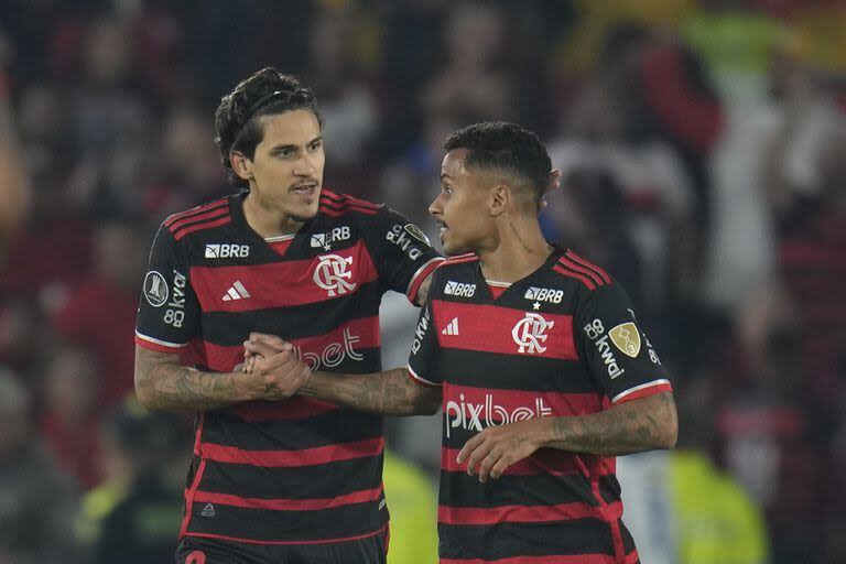 Pedro y Allan son dos de las figuras que tiene Flamengo, que busca su tercera Copa Libertadores