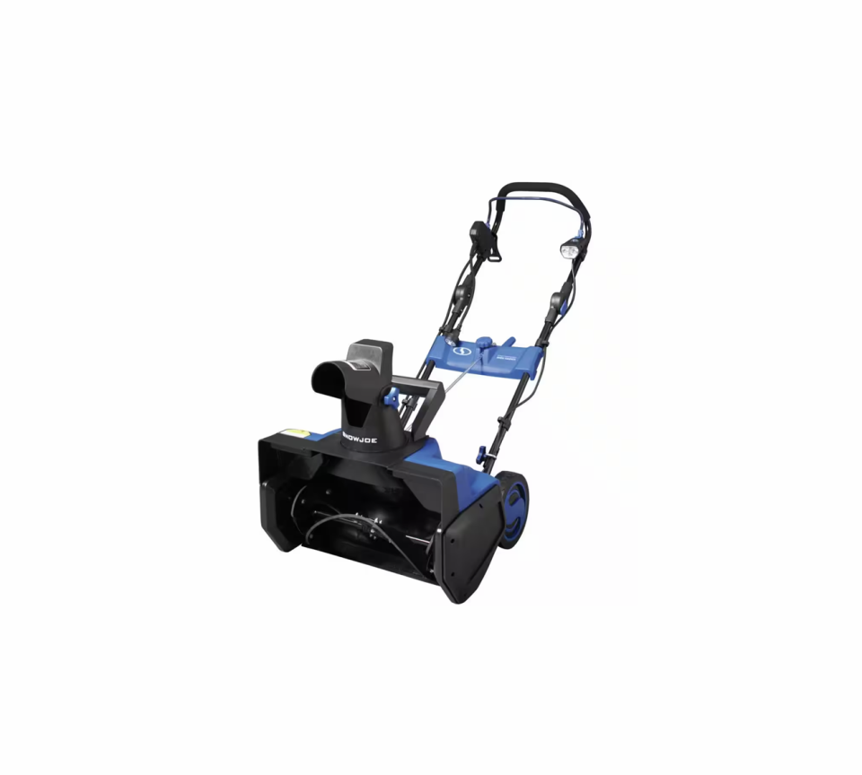 <p><a href="https://go.redirectingat.com?id=74968X1596630&url=https%3A%2F%2Fwww.homedepot.com%2Fp%2FSnow-Joe-21-in-15-Amp-Electric-Walk-Behind-Single-Stage-Snow-Blower-with-LED-Light-SJ625E%2F206079735&sref=https%3A%2F%2F" rel="nofollow noopener" target="_blank" data-ylk="slk:Shop Now;elm:context_link;itc:0;sec:content-canvas" class="link ">Shop Now</a></p><p>Ultra 21-In. 15A Electric Snow Blower with Light</p><p>homedepot.com</p><p>$154.00</p>