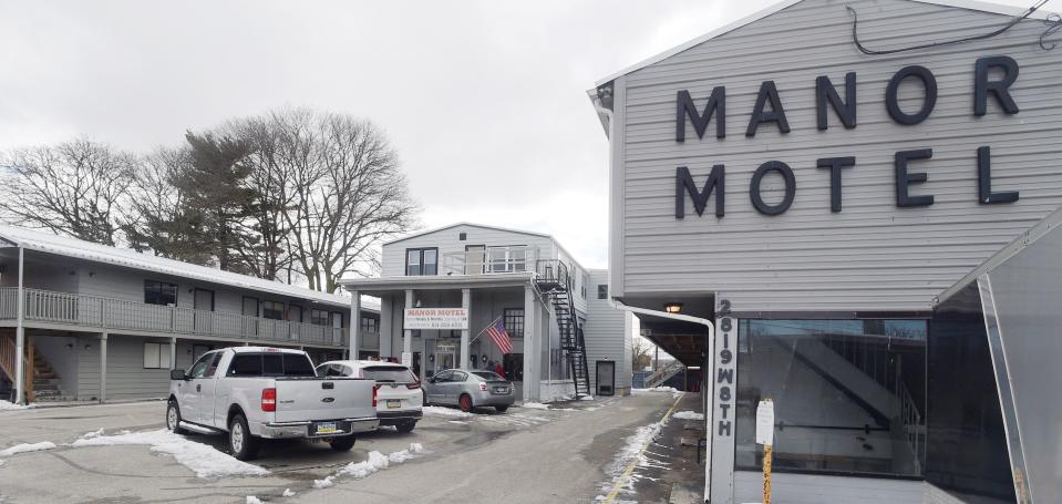 The Manor Motel is shown in this March 2023 photo.