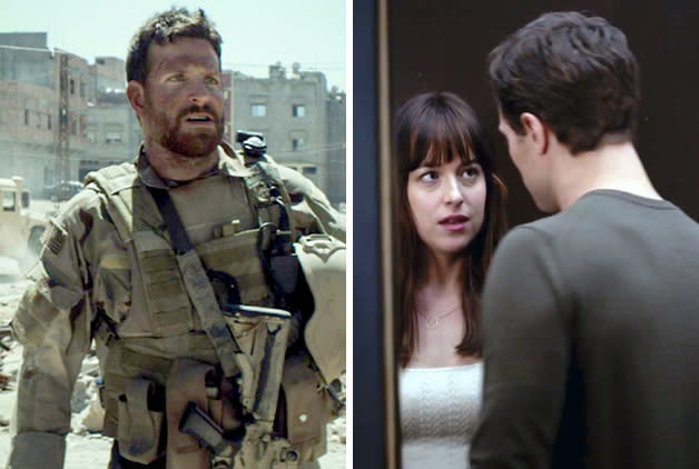 American Sniper Fifty Shades of Grey 2 shot