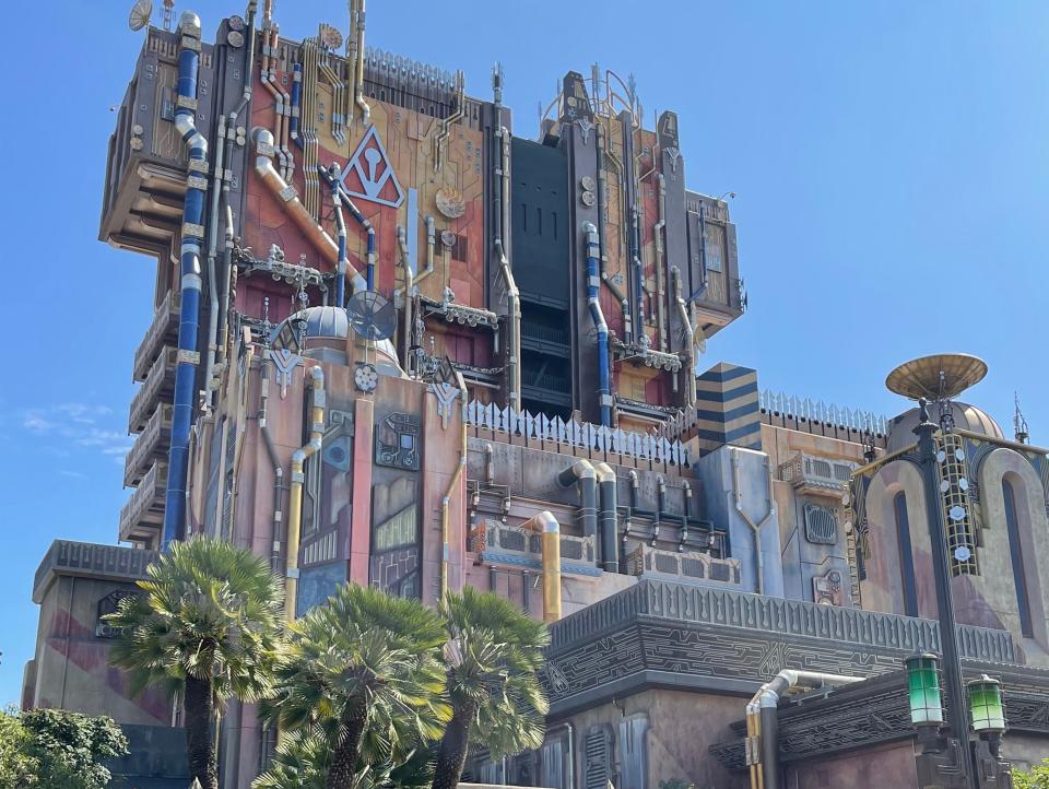 exterior shot of halloween overlay for guardians of the galaxy monsters after dark
