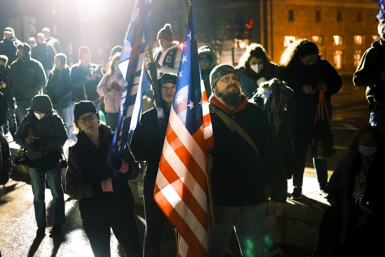 Image: Trump Supporters Rally In Freedom Plaza In Washington, DC (Spencer Platt / Getty Images)