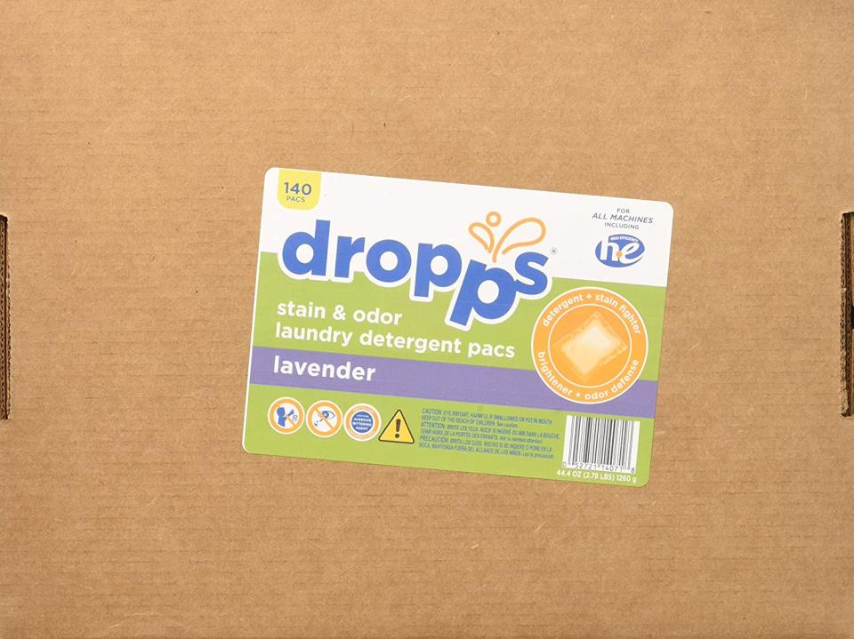 Dropps Stain and Odor Laundry Detergent, best laundry detergent pods