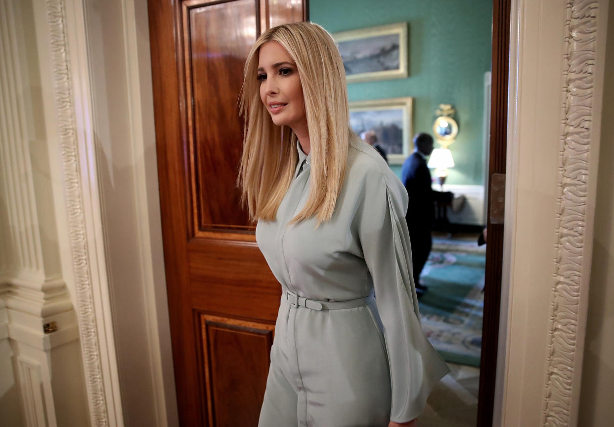 First daughter Ivanka Trump is closing her namesake brand. (Photo: Getty Images)