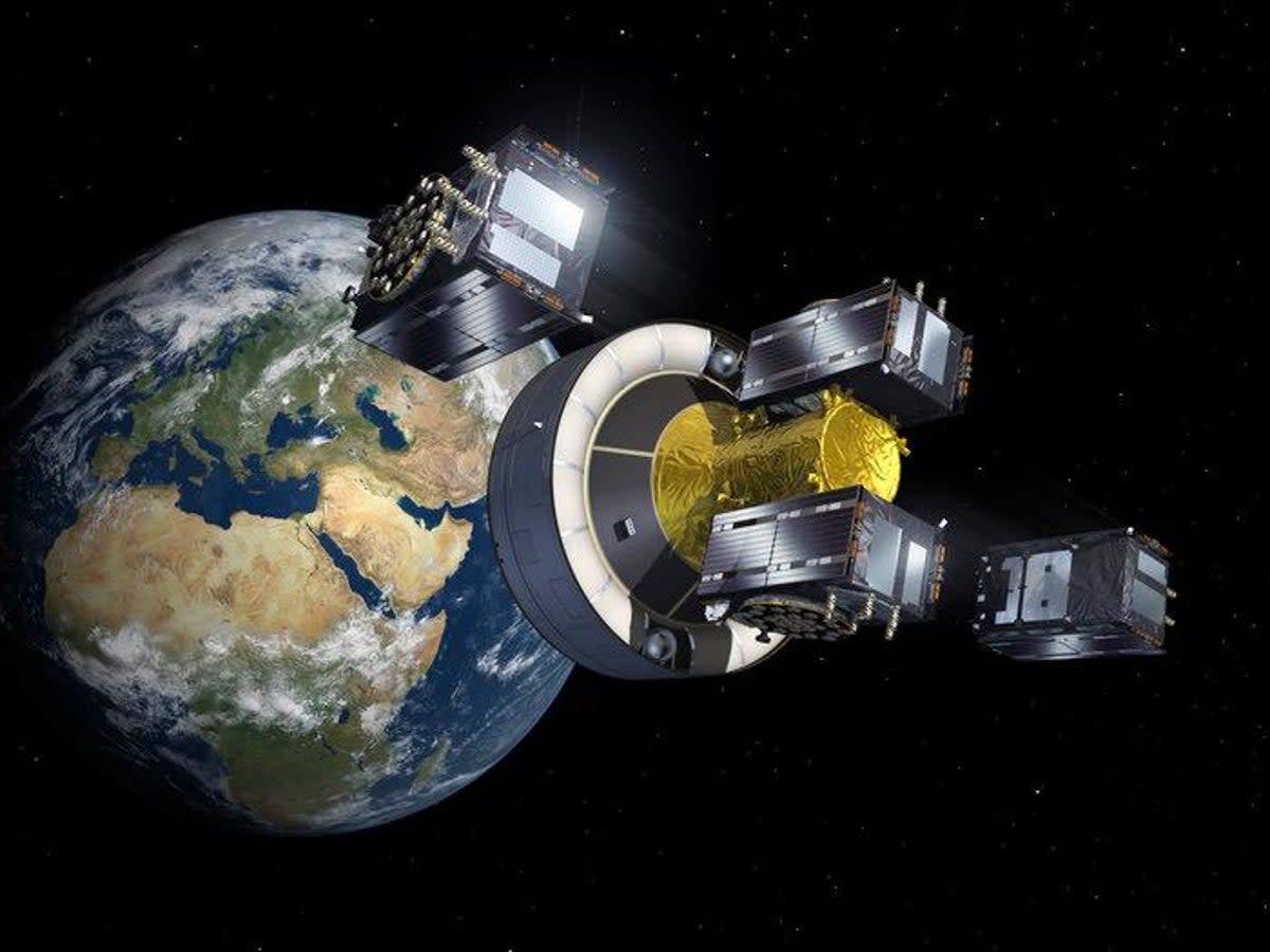 The Galileo satellite project (ESA)