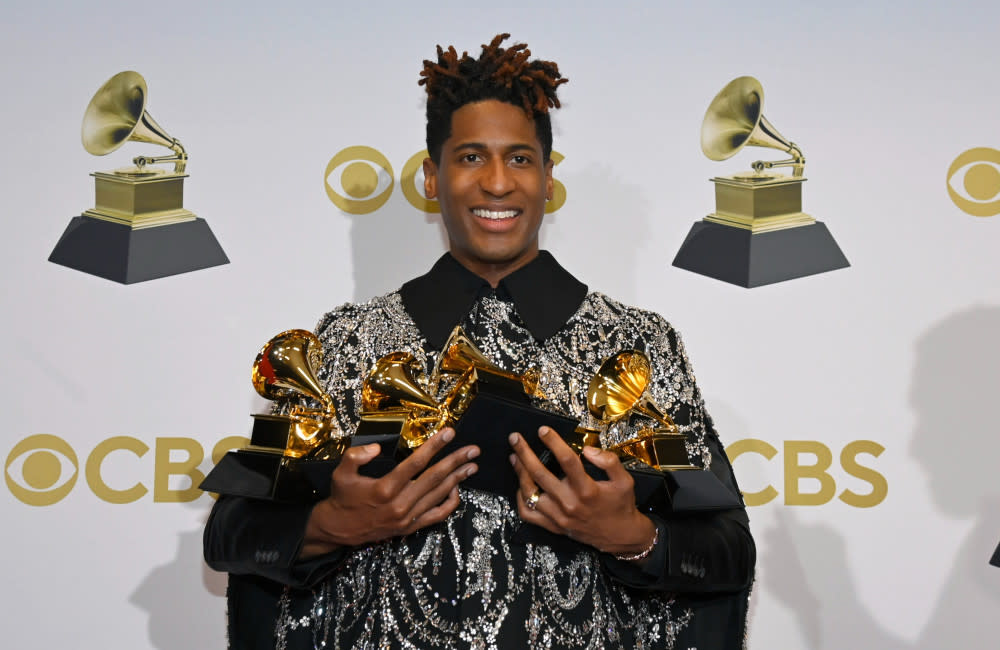 Jon Batiste wins big at the 2022 Grammys credit:Bang Showbiz