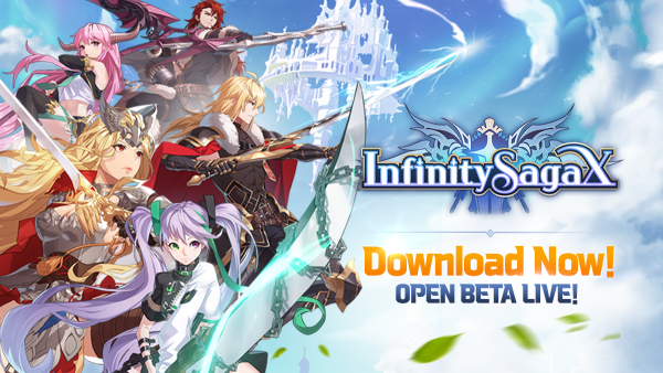 Blockchain RPG & SLG Infinity Saga X Launches in Open Beta on