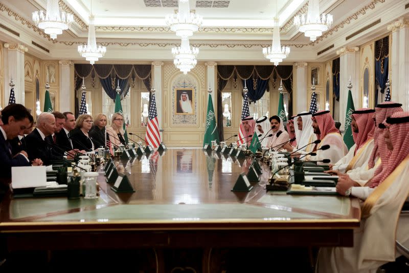 U.S. President Biden visits Saudi Arabia