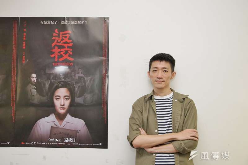 20190909-導演徐漢強接受《風傳媒》專訪。（盧逸峰攝）
