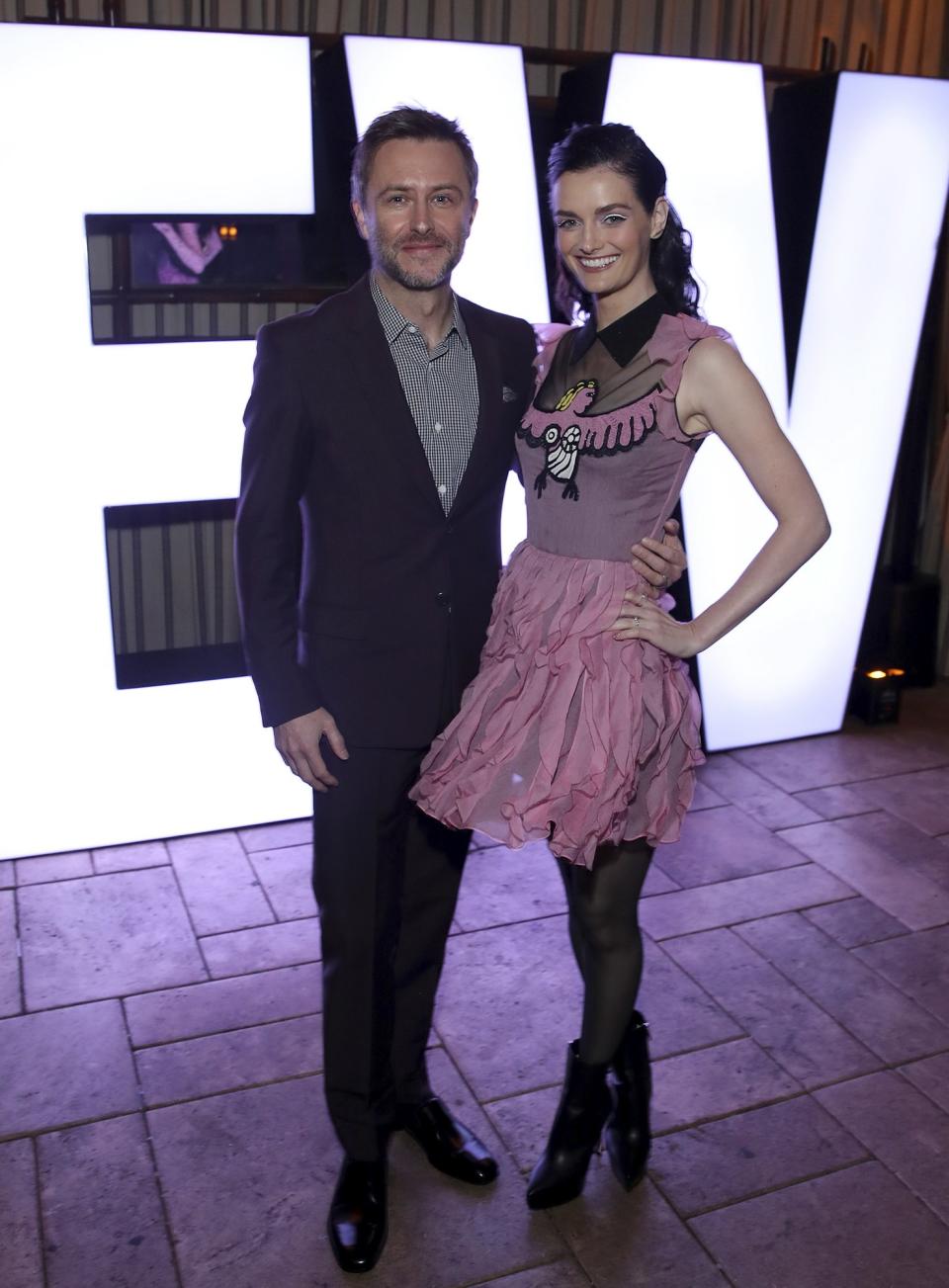 Chris Hardwick & Lydia Hearst