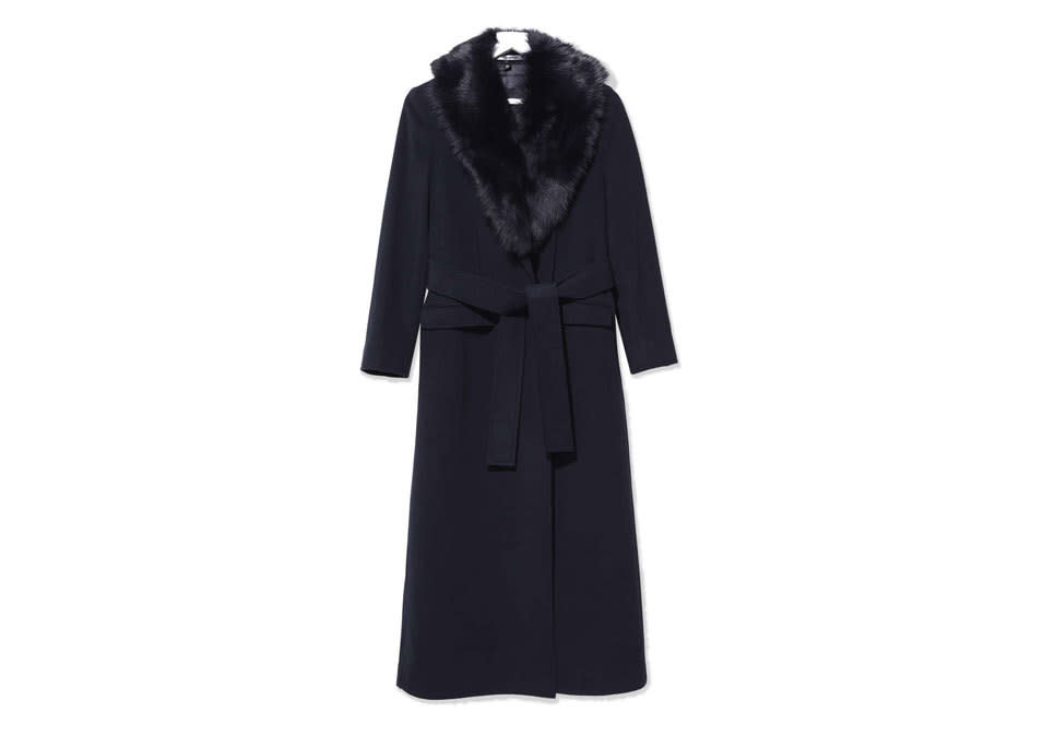 Topshop Toascana Collar Coat by Boutique