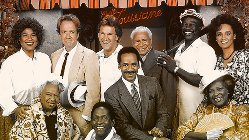 Tim Reid and cast of Frank's Place. Simon and Simon Cast