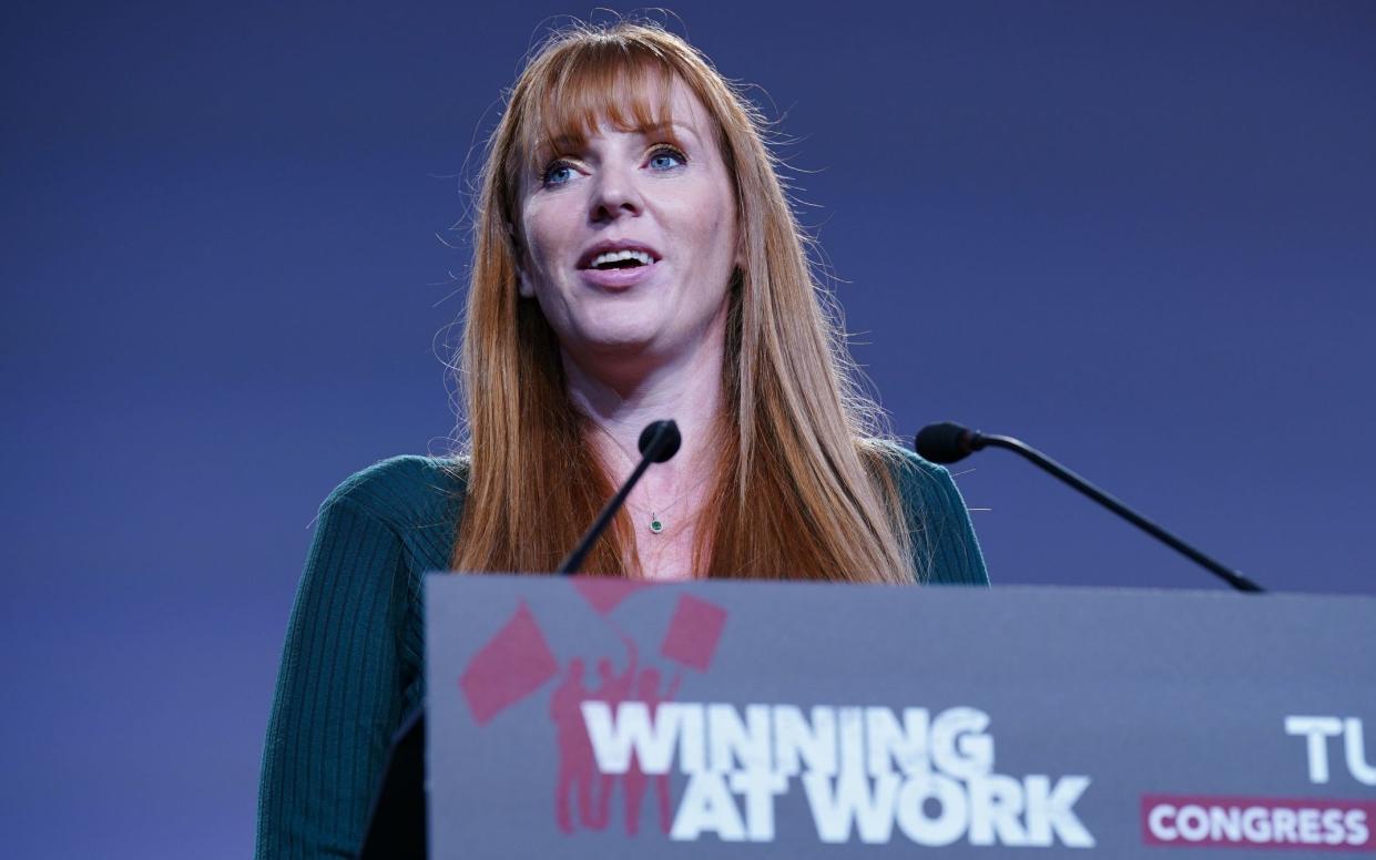 Angela Rayner unveiled new deal for working people at TUC congress in 2021, but unions have since claimed the party have rowed back