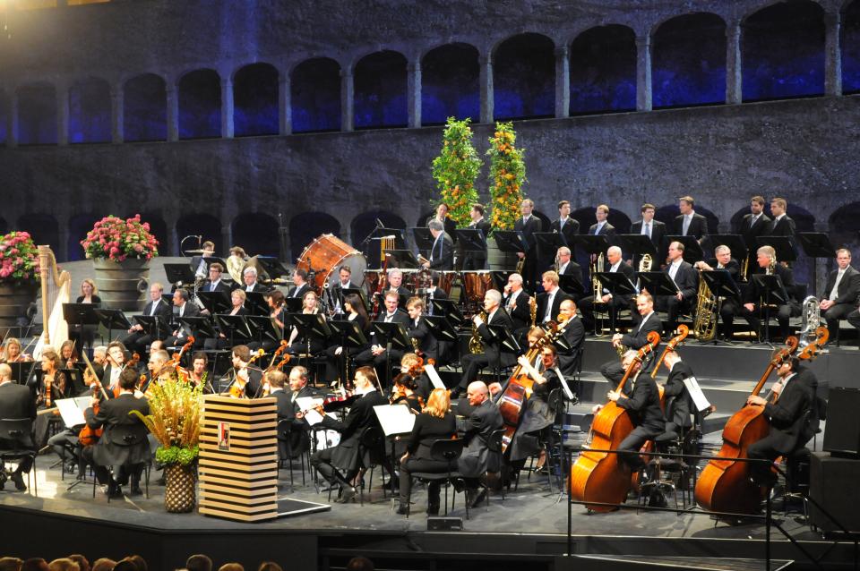 Opening-night concert of the Salzburg Festival.