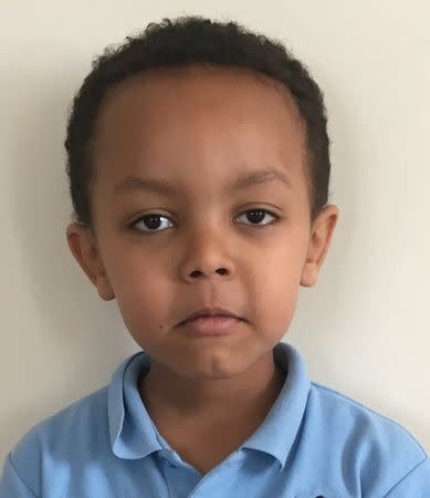 Five-year-old Isaac Paulous, who died in the Grenfell Tower fire, is seen in this undated photograph received via the Metropolitan Police, in London, Britain June 27, 2017. Metropolitan Police/Handout/Via REUTERS