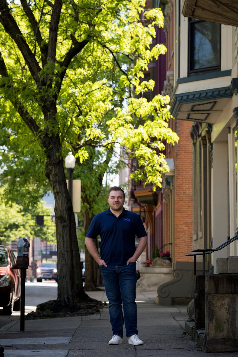 Realtor Andrew Maloney moved downtown from the West Side four years ago and has watched the neighborhood change over the course of the pandemic. New venues like Five Iron Golf and the activities sponsored by 3CDC are "bringing Downtown back," he said.