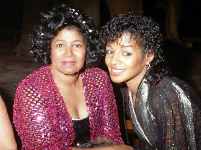 <p>Michael Ochs Archives/Getty</p> Katherine Jackson and Rebbie Jackson, circa 1970.