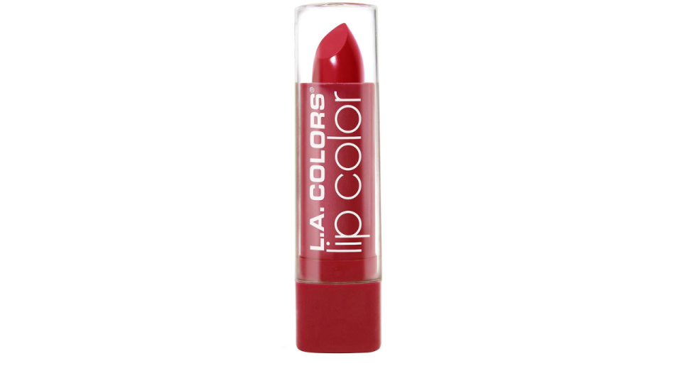 L.A. Colors Moisture Rich Lip Color in Cherry Red: $2.50