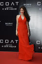 For the Salt premiere in Moscow in 2010, Angelina wore a red Atelier Versace gown.