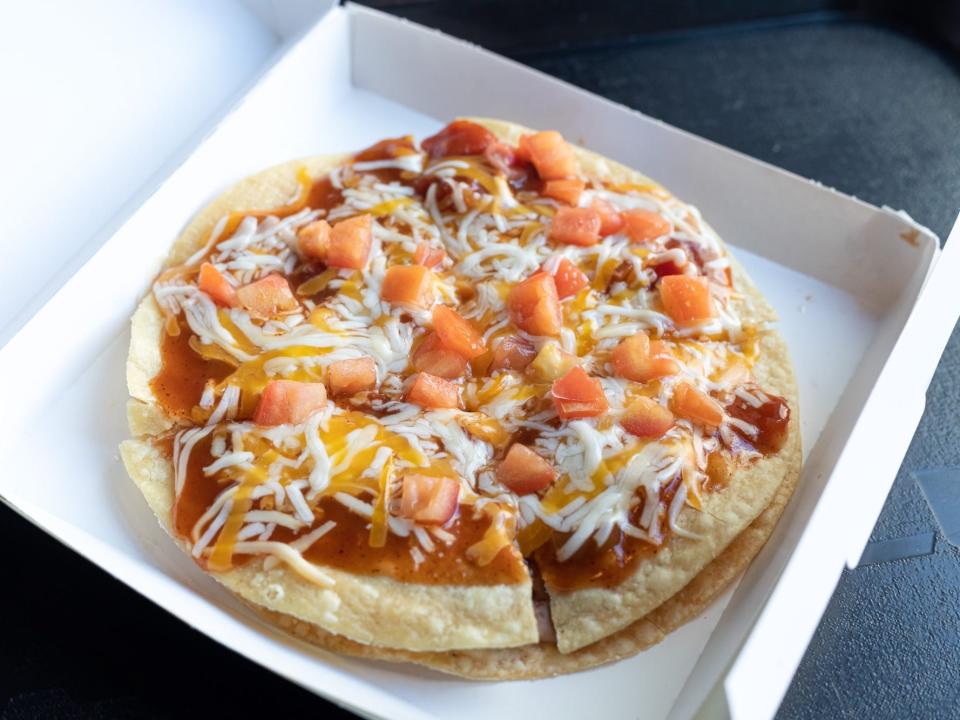 Taco Bell Mexican Pizza