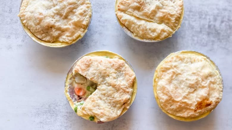 Chicken pot pies