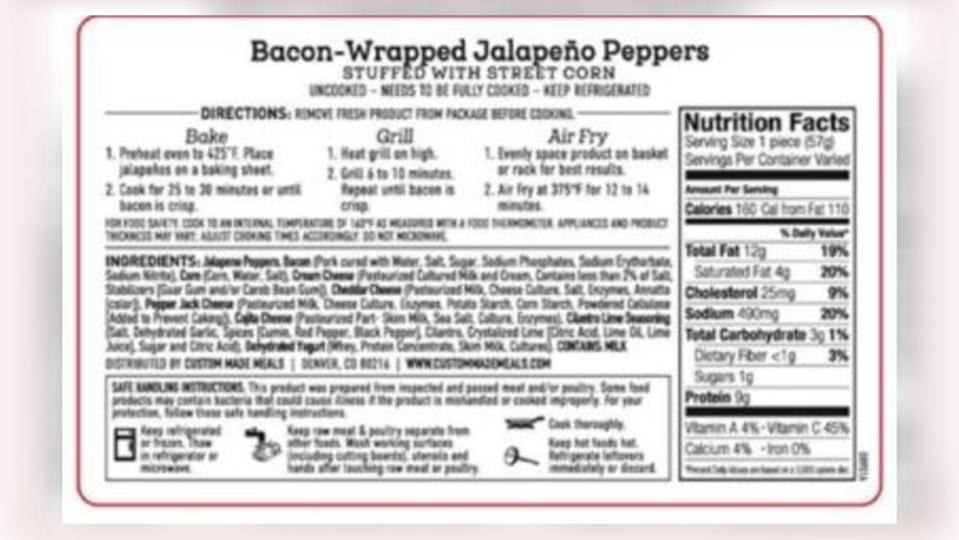 Dozens of packaged foods have been recalled amid a listeria outbreak.