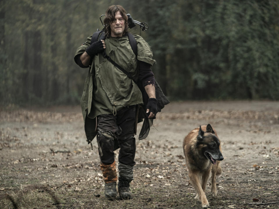 Schauspieler Norman Reedus als Daryl Dixon in "The Walking Dead". (Bild: Eli Ade/AMC)