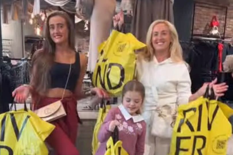 Mum-of-seven Paris Fury documented a fun-filled day out as she treated teen daughter Venezuela to an epic shopping spree in River Island to celebrate her 15th birthday