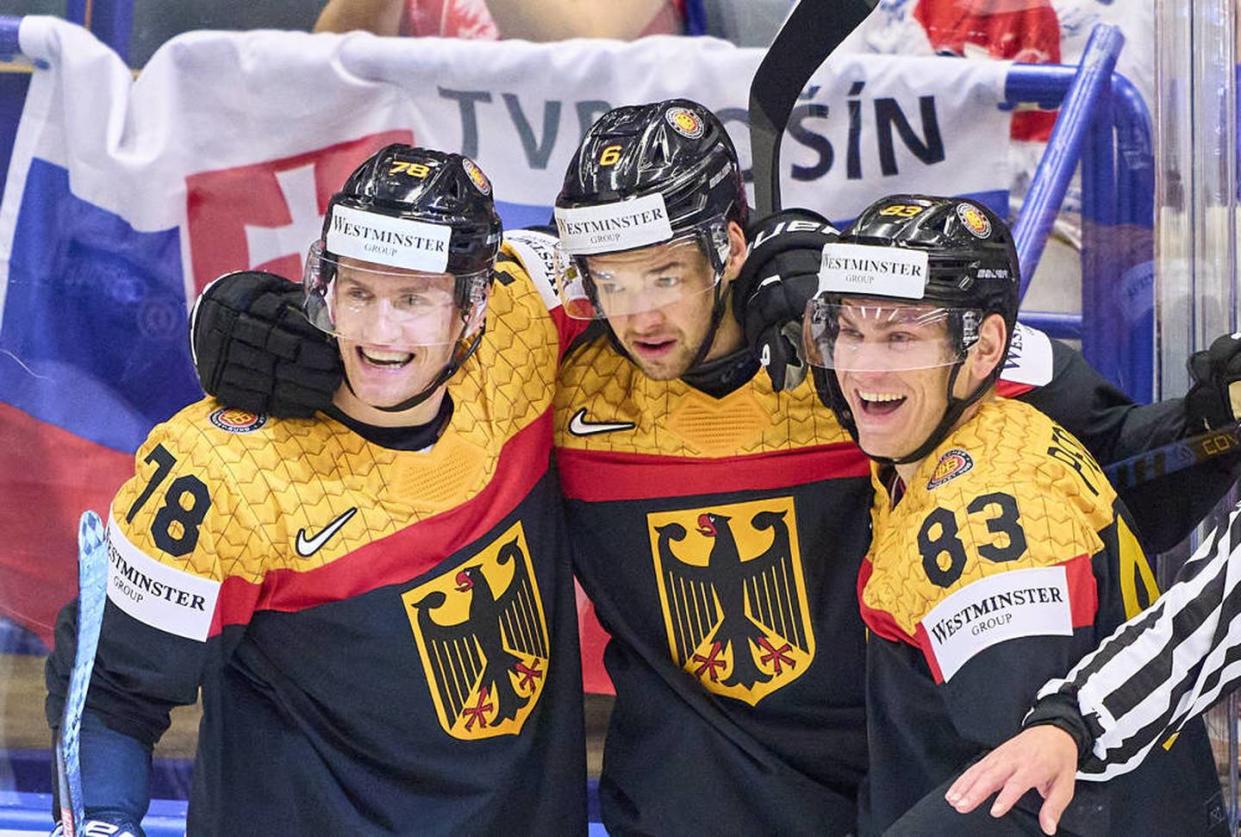 Deutscher Eishockey-Star glänzt