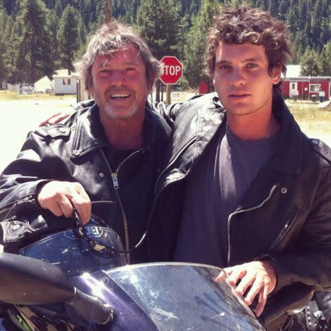 <p> Gus Wenner Instagram</p> Gus Wenner and his dad Jann Wenner.