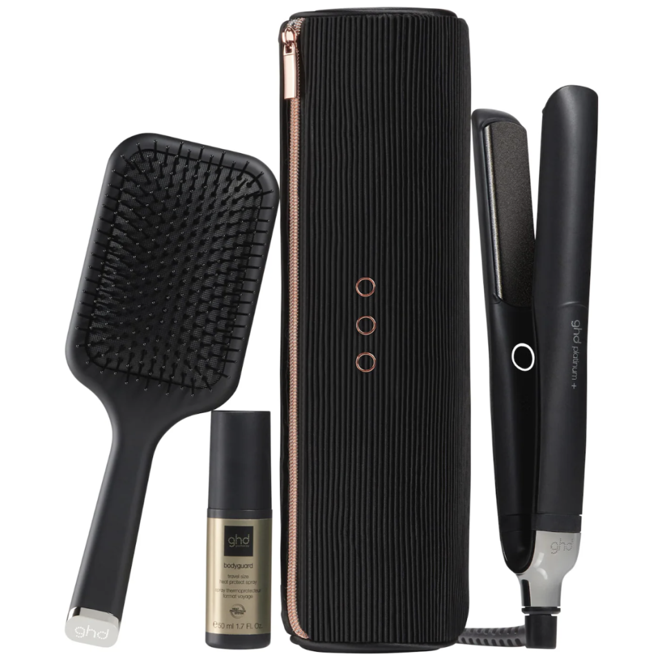 <p><a href="https://go.redirectingat.com?id=74968X1596630&url=https%3A%2F%2Fwww.sephora.com%2Fproduct%2Fplatinum-styler-1-flat-iron-gift-set-for-all-hair-types-P508897&sref=https%3A%2F%2F" rel="nofollow noopener" target="_blank" data-ylk="slk:Shop Now;elm:context_link;itc:0;sec:content-canvas" class="link ">Shop Now</a></p><p>Platinum+ Styler Gift Set (1-Inch)</p><p>$223.20</p><span class="copyright">Sephora</span>