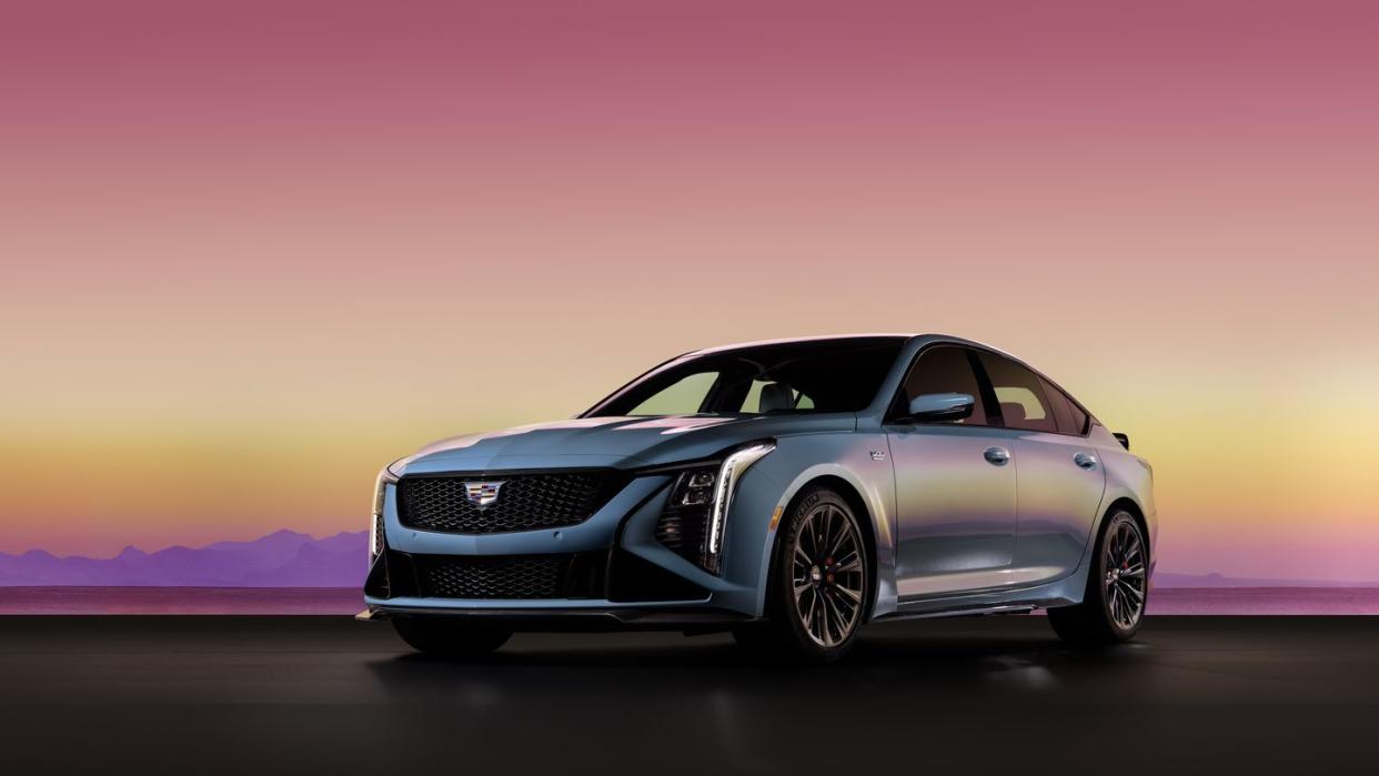 2025 cadillac ct5 v blackwing in studio