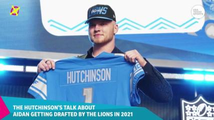 Lions DE Aidan Hutchinson and his family talk Rocket Mortgage and reminisce the NFL Draft