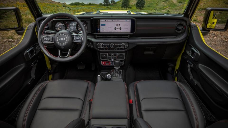 2024 jeep gladiator interior