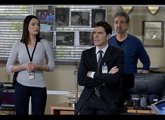 <strong>"Criminal Minds," CBS</strong><br />  <strong>Status:</strong> Renewed<br />  <strong>Why:</strong> Paget Brewster might be checking out, but "Criminal Minds" is here to stay. In Season 7, the procedural is still a consistently strong ratings performer for CBS.