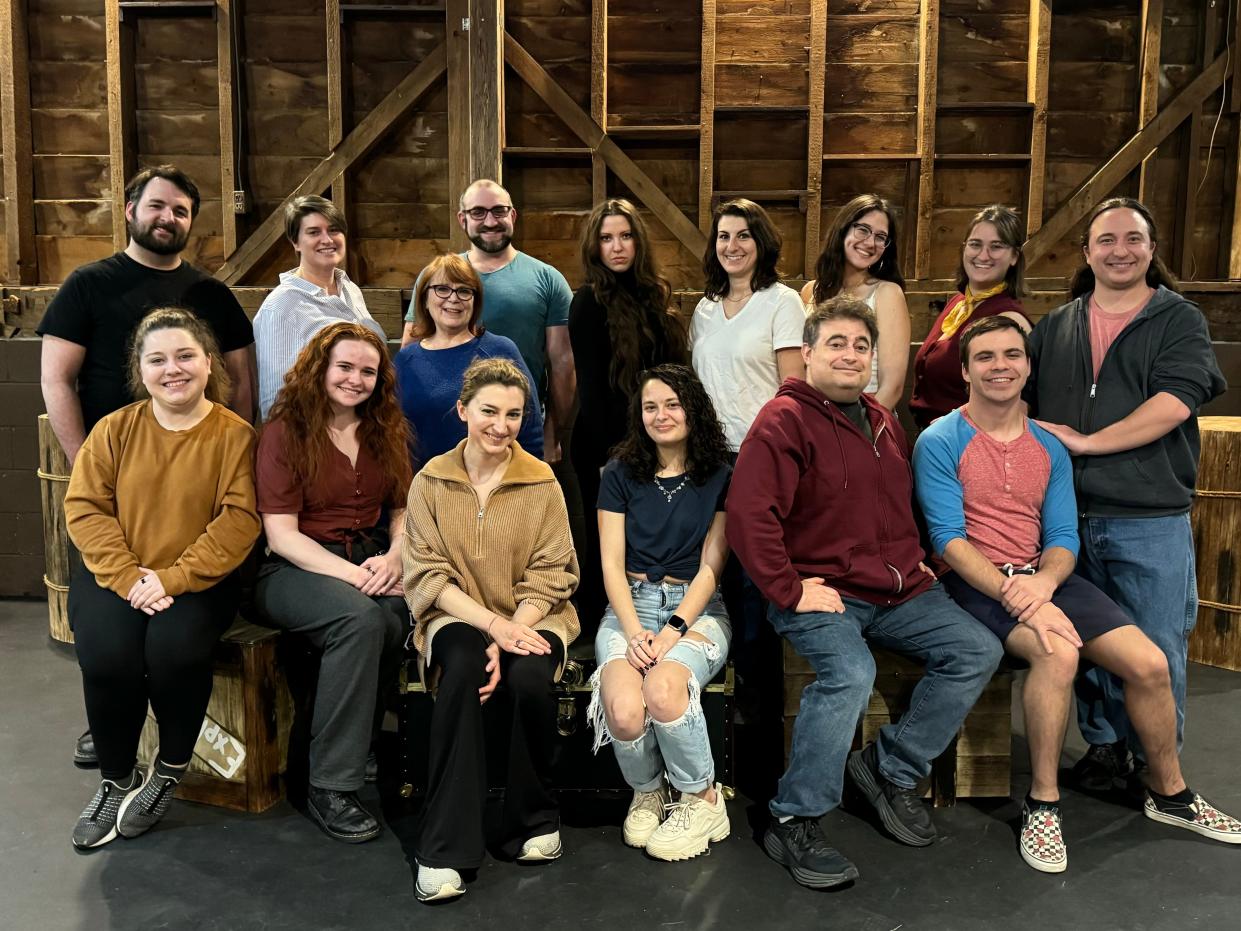 Holmdel Theatre Company presents the Tony Award-winning "Peter and the Starcatcher" this weekend. The cast for the production is shown above.