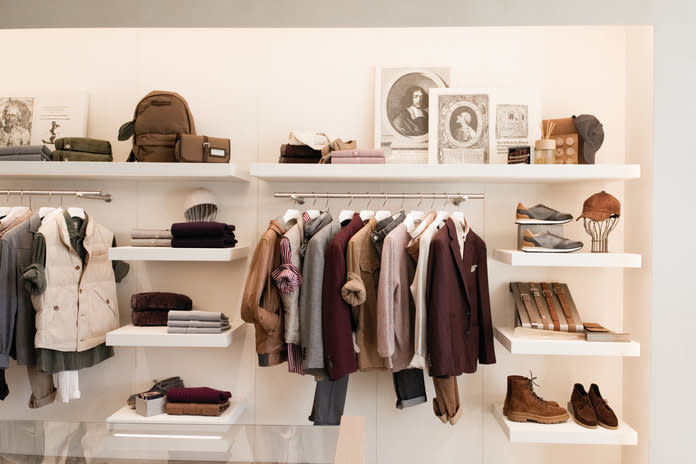 Brunello Cucinelli opens first airport store at Rome Fiumicino