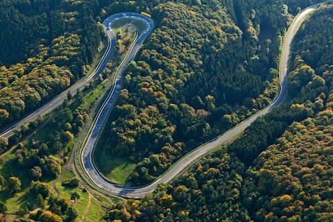 The notorious Nürburgring - Credit: GETTY