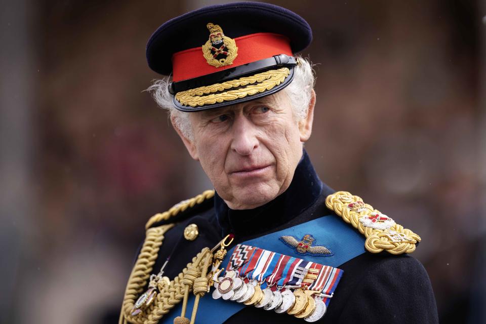King Charles III Inspects 200th Sovereign's Parade At Royal Military Academy Sandhurst (Dan Kitwood / Getty Images)