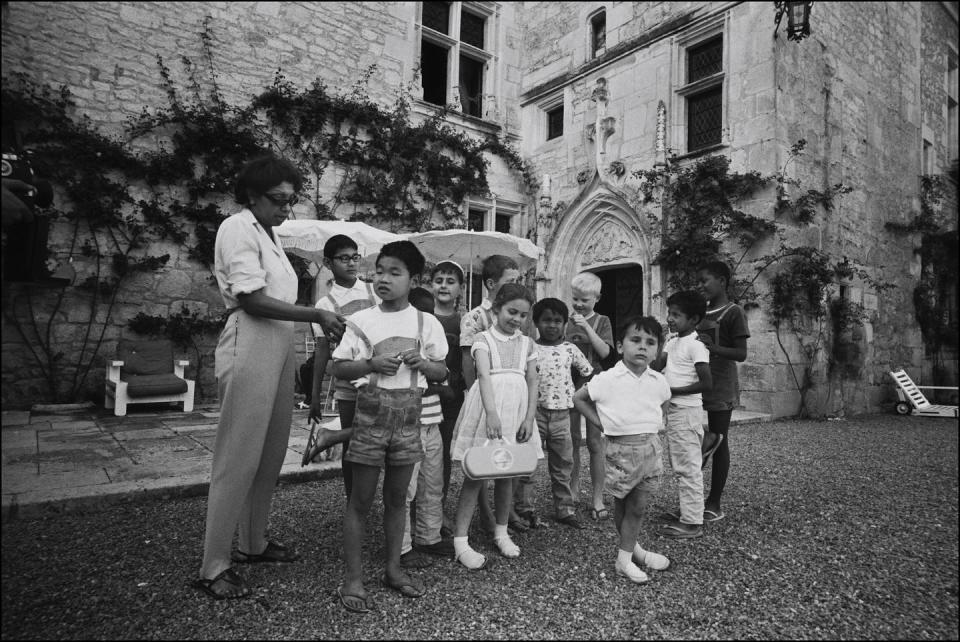 Josephine Baker's French Château Patio