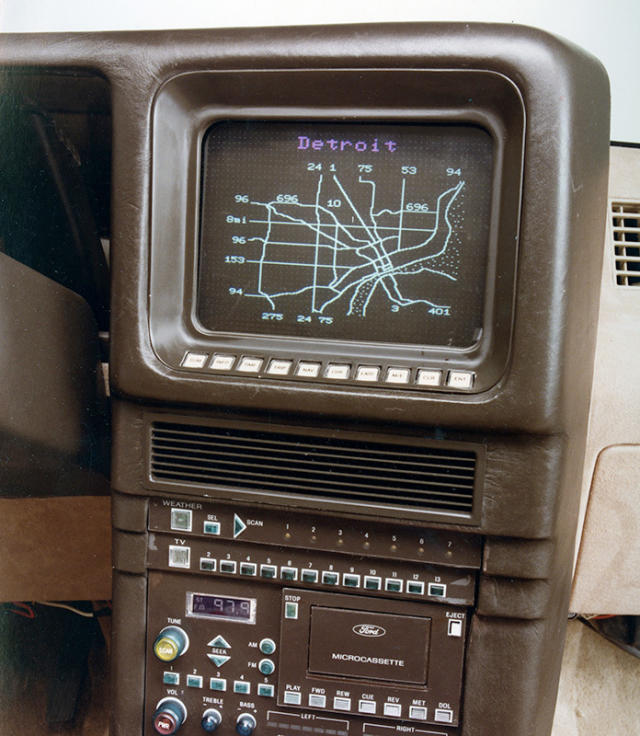The automated in-car navigator that predated satellites