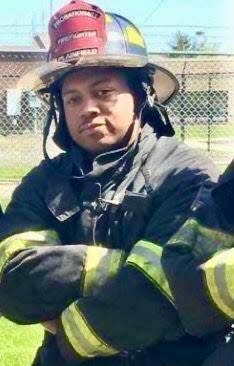 Plainfield firefighter Marques Hudson