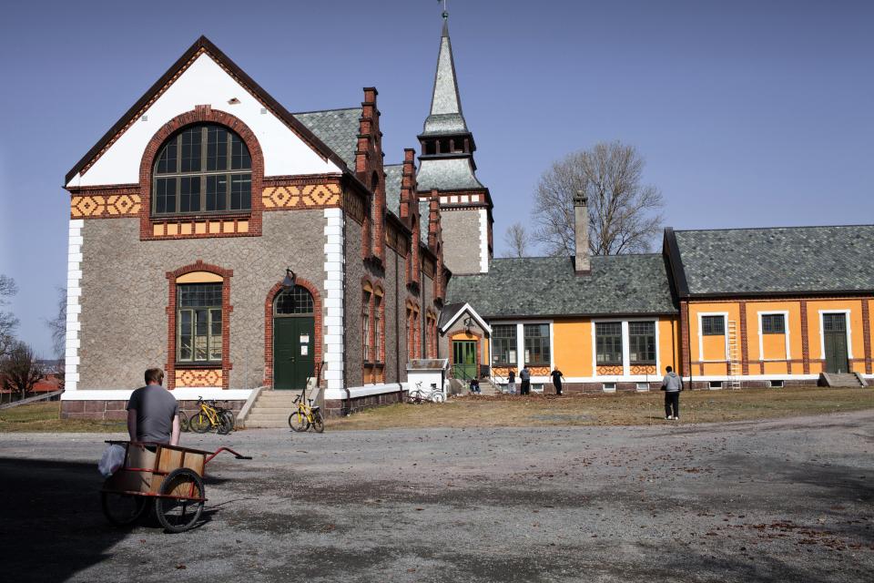 BASTOY ISLAND, HORTEN, NORWAY - APRIL 11:  The old church of Bastoy island that now host not only a church but also a school for the inmates is seen in Bastoy Prison on April 11, 2011 in Bastoy Island, Horten, Norway. Bastoy Prison is a minimum security prison located on Bastoy Island, Norway, about 75 kilometers (46 mi) south of Oslo. The facility is located on a 2.6 square kilometer (1 sq mi) island and hosts 115 inmates. Arne Kvernvik Nilsen, governor of the prison, leads a staff of about 70 prison employees. Of this staff, only five employees remain on the island overnight.  Once a prison colony for young boys, the facility now is trying to become 'the first eco-human prison in the world.' Inmates are housed in wooden cottages and work the prison farm. During their free time, inmates have access to horseback riding, fishing, tennis, and cross-country skiing. (Photo by Marco Di Lauro/Reportage by Getty Images)