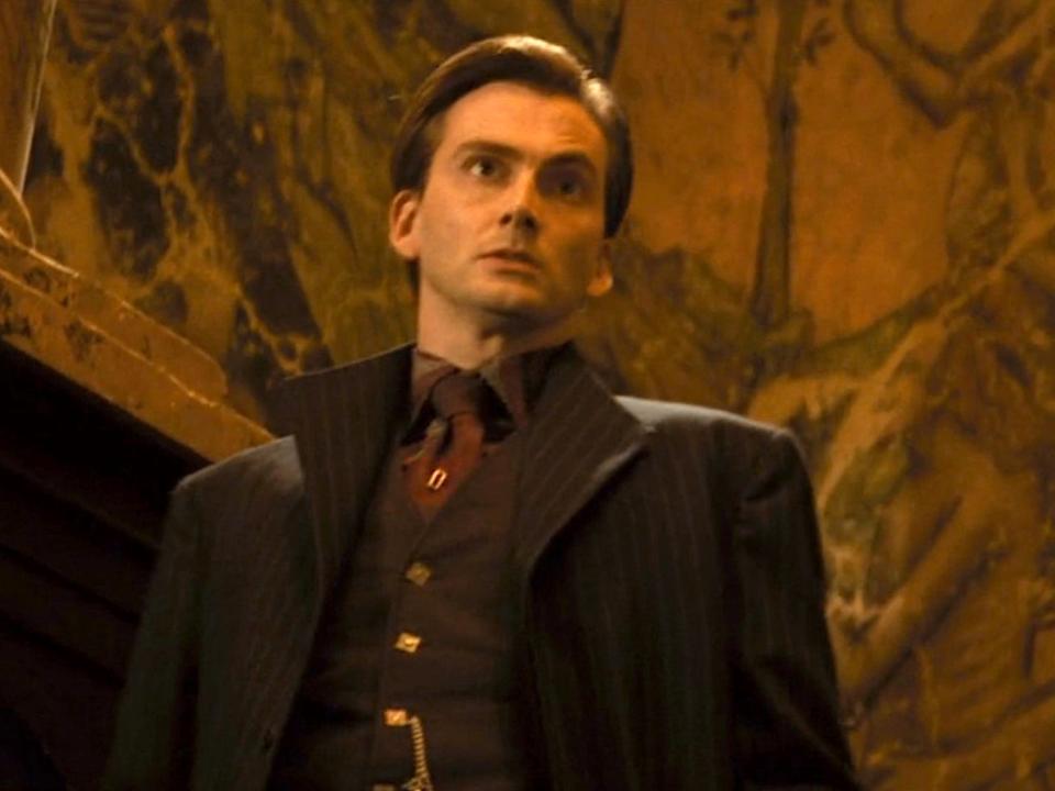 David Tennant as Barty Crouch Jr. in "Harry Potter and the Goblet of Fire."
